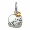 Brighton World's Best Grandma Charm Silver-Gold Clearance
