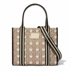 Brighton Woven Hearts Canvas Carry All Multi Outlet