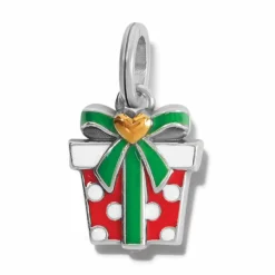 Brighton Wrapped With Love Charm Silver-Multi Outlet