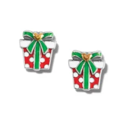 Brighton Wrapped With Love Post Earrings Silver-Multi Fashion