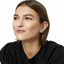 Brighton Wrapped With Love Post Earrings Silver-Multi Fashion