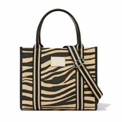Brighton Zebra Love Canvas Carry All Multi Hot